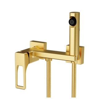 Гигиенический душ со смесителем Splenka S55.51.03 золотой сатин